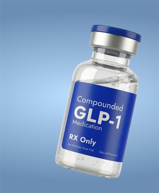 Compounded GLP-1 Bottles
