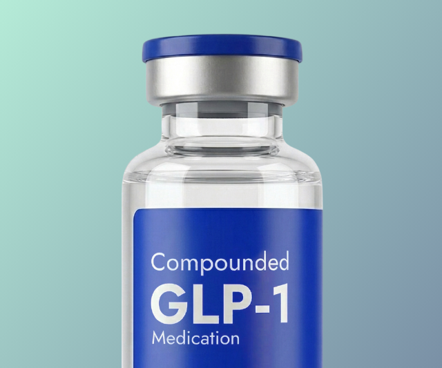 Compounded GLP-1 Bottles